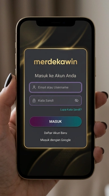 Cara Masuk Akun Merdekawin untuk Pengguna Android